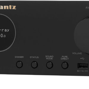 Marantz - Cinema 70S 50W 7.2-Ch Bluetooth Capable with HEOS 8K Ultra HD HDR Compatible A/V Home Theater Receiver with Alexa - Black