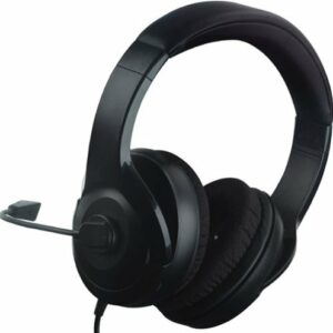 Insignia™ - Stereo Headset for Steam Deck, Steam Deck OLED & PC Gaming - Black