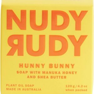 Nudy Rudy - Bar Soap - Hunny Bunny - White