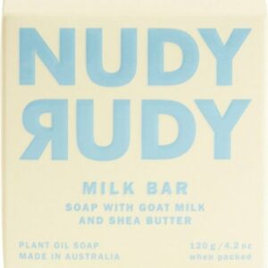 Nudy Rudy - Bar Soap-Milk Bar - White