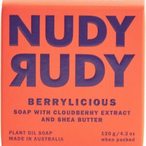 Nudy Rudy - Bar Soap - Berrylicious - White