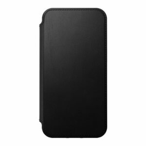 Nomad - Leather Folio Case Apple iPhone 14 - Black