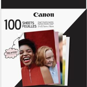 Canon - ZINK Glossy Photo 2" x 3" 100-Count Paper