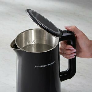 Hamilton Beach - Cool-Touch Digital 1.7 Liter Kettle - Black