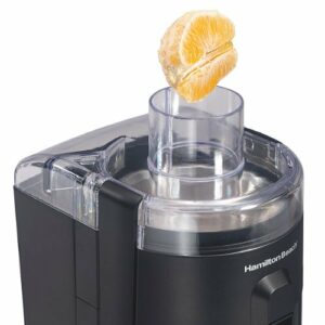 Hamilton Beach - HealthSmart Compact Juice Extractor - Black