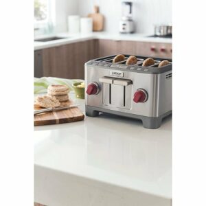 Wolf Gourmet - Four-Slice Toaster - Stainless Steel