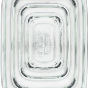 OXO - Good Grips 8 Piece Smart Seal Glass Rectangular Container Set - Clear