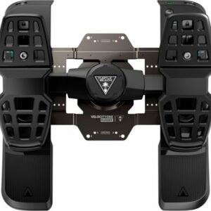 Turtle Beach - VelocityOne Rudder Universal Rudder Pedals for Windows PCs, Xbox Series X, Xbox Series S with Adjustable Brakes - Black