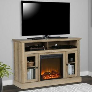 Ameriwood Home - Chicago Electric Fireplace TV Console - Natural