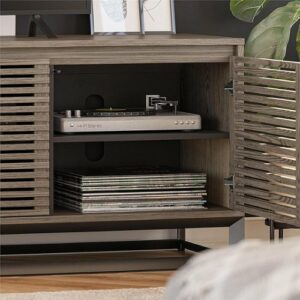 Alphason - 68" Media Console for TVs up to 77" - Sterling Oak Veneer