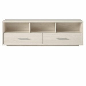 Ameriwood Home - Clark TV Stand for TVs up to 70" - Ivory Oak