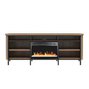 Ameriwood Home - Danton Electric Fireplace TV Console - Walnut