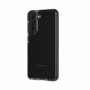 Tech21 - EvoCheck Case for Samsung Galaxy S21 FE 5G - Smokey/Black