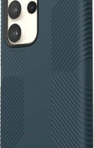 Speck - Presidio2 Grip Case for Samsung Galaxy S23 Ultra - Charcoal Grey/Cool Bronze/White