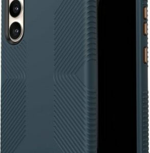 Speck - Presidio2 Grip Case for  Samsung Galaxy S23+ - Charcoal Grey/Cool Bronze/White