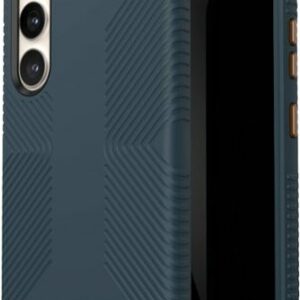 Speck - Presidio2 Grip Case for Samsung Galaxy S23 - Charcoal Grey/Cool Bronze/White