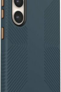 Speck - Presidio2 Grip Case for Samsung Galaxy S23 - Charcoal Grey/Cool Bronze/White