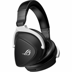 ASUS - ROG Delta S Wireless Over-the-Ear Headphones with AI Noise Cancelation - Black