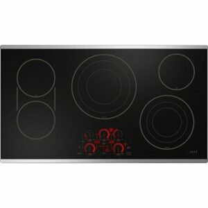 Café - 36" Electric Built In Cooktop, Customizable - Stainless Steel