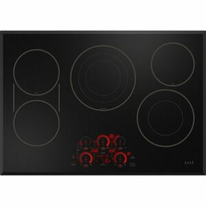 Café - 30" Electric Built In Cooktop, Customizable - Black