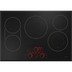 Café - 30" Electric Built In Cooktop, Customizable - Black