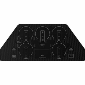 GE Profile - 36" Electric Built In Cooktop - Black