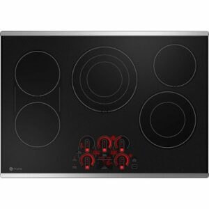 GE Profile - 30" Electric Built In Cooktop - Stainless Steel