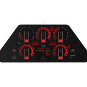 GE Profile - 36" Electric Built In Cooktop - Black