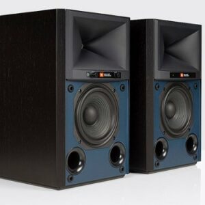 JBL - 4305P 5-1/4" Hi-Res 300W Wireless 2-Way Bookshelf Speakers (Pair) - Black