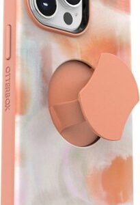 OtterBox - OtterGrip Symmetry Series Hard Shell for Apple iPhone 14 Pro Max - Peaches