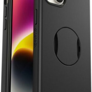 OtterBox - OtterGrip Symmetry Series Hard Shell for Apple iPhone 14 Plus - Black