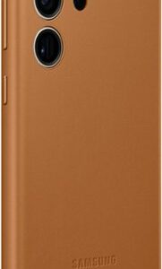 Samsung - Galaxy S23 Ultra Leather Case - Camel