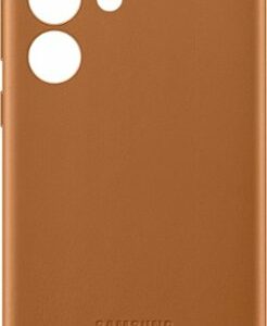 Samsung - Galaxy S23 Ultra Leather Case - Camel