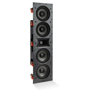 JBL - Studio 6 Quad-5.25" 2-Way In-Wall Speaker - Black