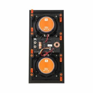 JBL - Studio 2 Dual 5.25" 2-Way In-Wall Speaker - black