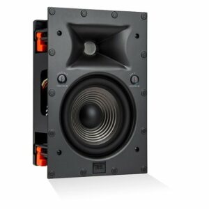 JBL - Studio 6 6.5" 2-Way In-Wall Speaker with Compression Tweeter - Black