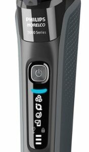 Philips Norelco - Shaver 7200, Rechargeable Wet & Dry Electric Shaver with SenseIQ Technology and Pop-up Trimmer S7887/82 - Black