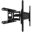 Kanto - Full Motion Security TV Wall Mount for Most 37" to 65" TVs - Extends 17.6" - Black