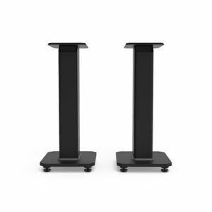 Kanto - 22" Tall Fillable Bookshelf Speaker Floor Stands (Pair) - Black