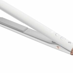 T3 - SinglePass StyleMax Professional 1" Flat Iron - White & Rose Gold