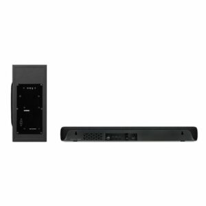 Yamaha - 2.1-Channel Indoor Compact Bluetooth Sound Bar with Wireless Subwoofer - Black