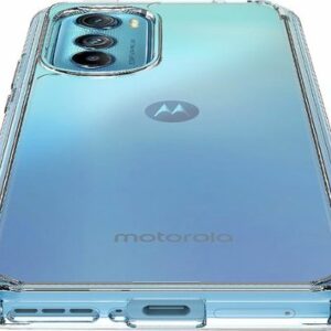 SaharaCase - Hybrid-Flex Hard Shell Series Case for Motorola Edge (2022) - Clear