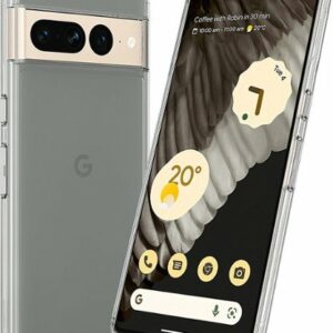 SaharaCase - Hybrid-Flex Hard Shell Case for Google Pixel 7 Pro - Clear