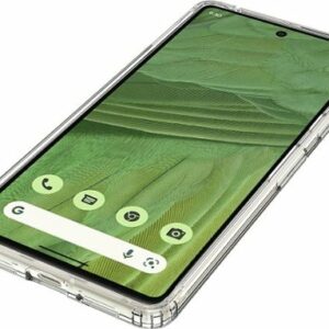 SaharaCase - Hybrid-Flex Hard Shell Case for Google Pixel 7 - Clear