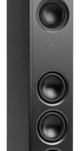 MartinLogan - Motion XT F100 3-Way Floorstanding Speaker with 6.5” Midrange and Triple 6.5” Bass Drivers (Each) - Gloss Black