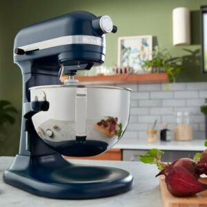 KitchenAid - 5.5 Quart Bowl-Lift Stand Mixer - Ink Blue