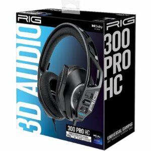 RIG - 300 Pro HC Wired Universal Headset with 3D Audio - Black