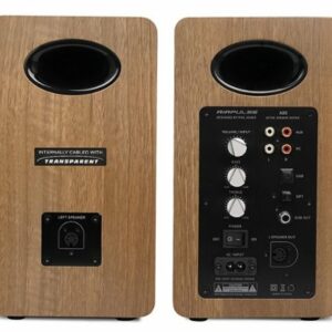 Edifier - Airpulse A80 Hi-Res Active Speaker System (Pair) - Wood