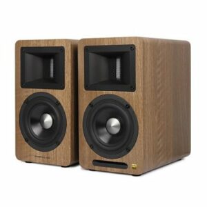 Edifier - Airpulse A80 Hi-Res Active Speaker System (Pair) - Wood