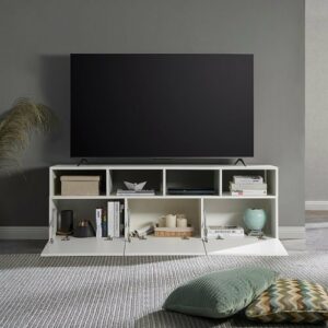 Camden&Wells - Cumberland TV Stand for Most TV's up to 75" - White